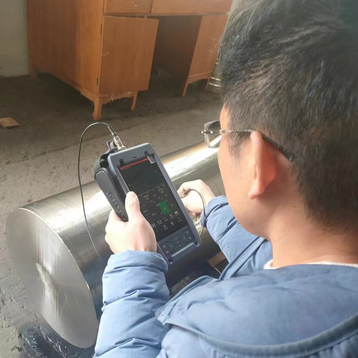 智聯(lián)型超聲波探傷儀現場(chǎng)案例